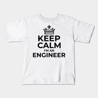 Engineers Keep Calm Kids T-Shirt